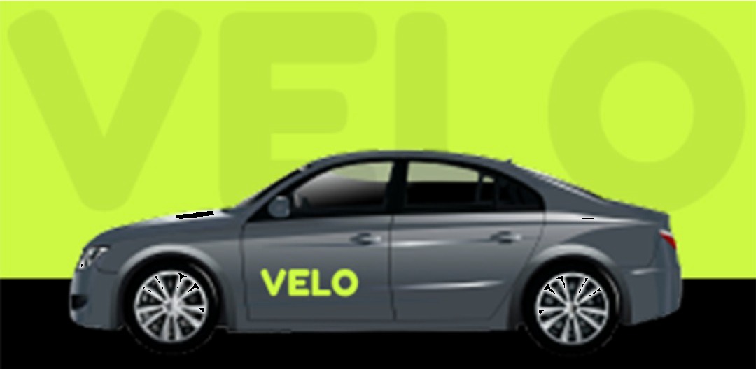 VELO cab on the road